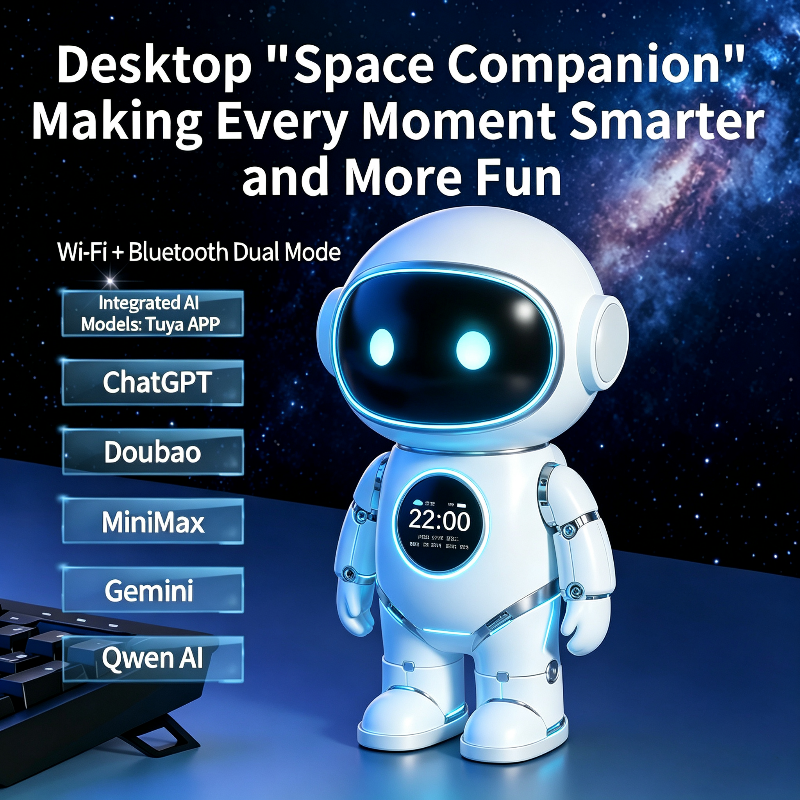 Robot de compagnie IA pour bureau intelligent, matériel et logiciel